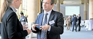 Krisenerklärer: Gordon Bajnai, von April 2009 bis Mai 2010 Ministerpräsident von Ungarn, war einer der bekannten Gäste, die am Donnerstag bei der M100-Medienkonferenz in der Orangerie am Park Sanssouci über die Zukunft Europas diskutierten. Die Stadt unterstützt das Treffen mit 80 000 Euro.