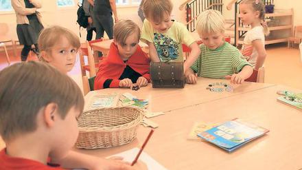 Frisch und hell. Die Kinder freuen sich über ihre sanierte Kita.