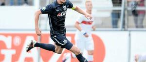 Will den Schalter umlegen. Daniel Reiche, Mannschaftskapitän des SV Babelsberg 03, will heute mit seinem Team unbedingt einen Heimsieg erkämpfen.