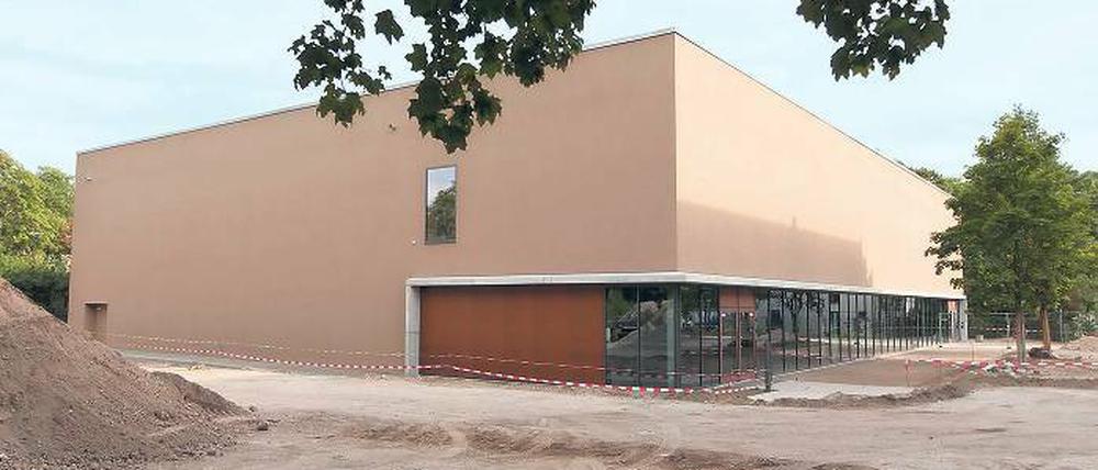 Doppelnutzung. In der neuen Turnhalle sollen die Schüler der Marienschule und der Grundschule am Griebnitzsee Sportunterricht bekommen.