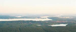 Blick vom alten Turm. Er war für die Öffentlichkeit nicht zu betreten.