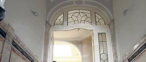 Repräsentativ. 1905 wurde die Eingangshalle der Villa Mühlberg zum Entrée mit kostbarer Marmorverkleidung umgebaut.