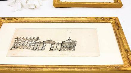 Ein großer Zeichner war er nicht. Doch wenn Friedrich II. Häuserfassaden auf das Papier brachte, waren diese Entwürfe als „gezeichnete Kabinettsordre“ für seine Architekten und Baumeister zu verstehen.