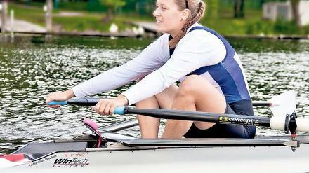 Ab heute bei den JWM. Josephine Heyn vom Ruder-Club Potsdam.