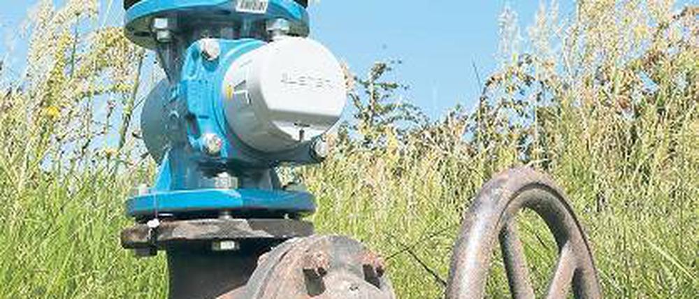 Für die Obstbauern alternativlos. Ohne Brauchwasser würde es keine Obstplantagen in Werder geben. Trotz der Gaunereien wird das marode Netz deshalb saniert.