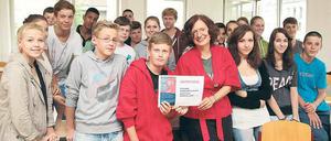 Kostenlose Führung. Die 9. Klasse der Steubenschule mit Magdowski.