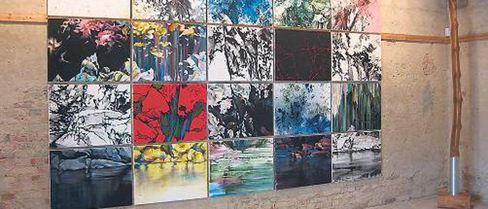 Kein Teil austauschbar. Das Kunstwerk von Jeong Ryu.