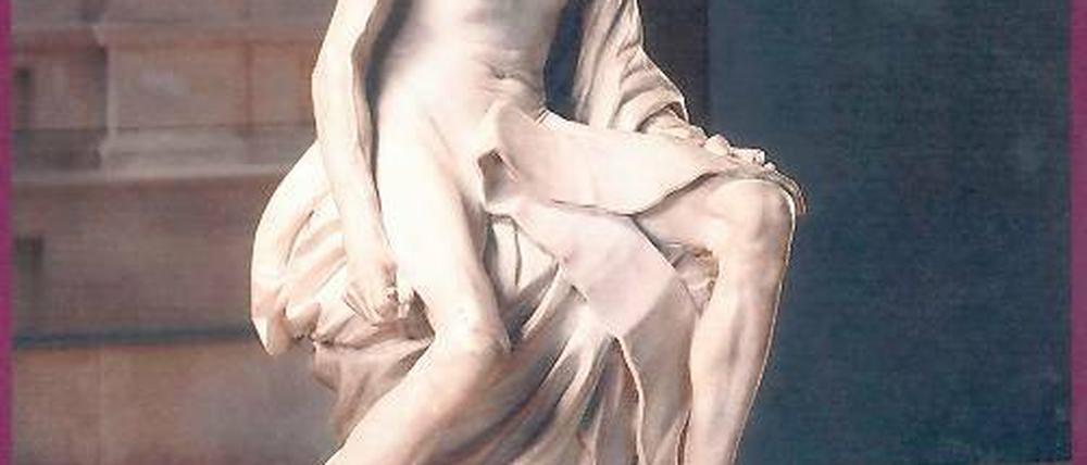 Nackt. Diese Marmorskulptur von Voltaire schuf Jean-Baptiste Pigalle 1776.