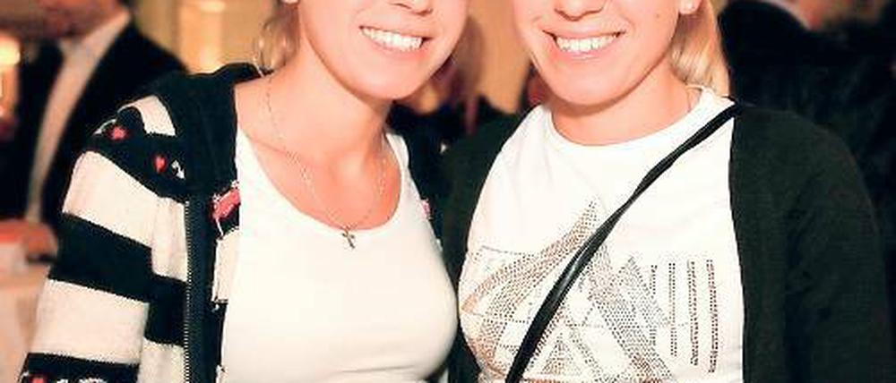 Meisterlich. Elina (links) und Diana Sujew erkämpften den Titel.