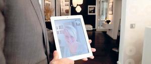 Smart. Der „Web-Concierge“ im Showroom von Thamm &amp; Partner