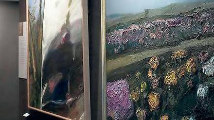 Nah dran. Für die Ausstellung mit Werken aus der Sammlung Plattner wurde der Vortragsraum des HBPG umfunktioniert. 204 Besucher kamen am Dienstag.