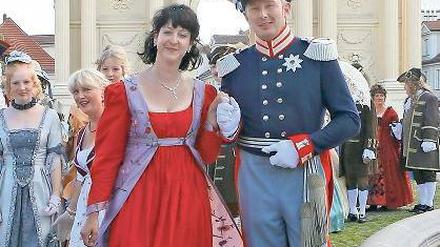 Herrschaftlich. Luise und Friedrich Wilhelm III. gaben sich die Ehre.