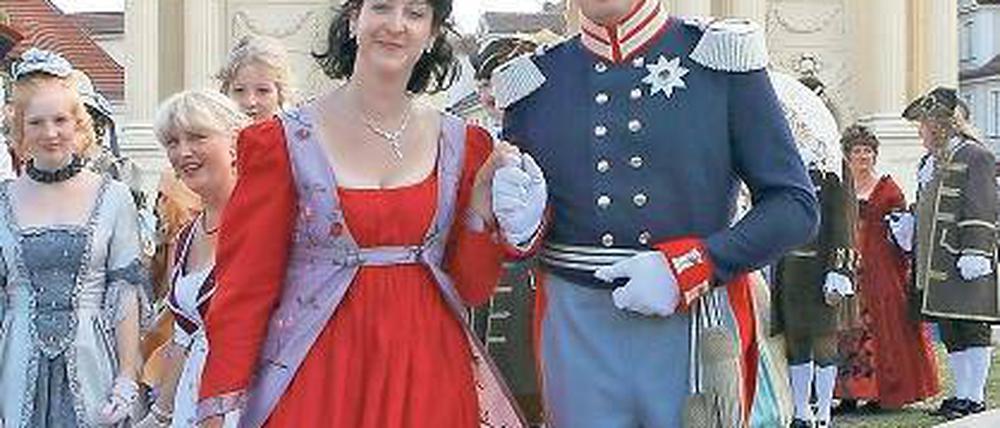 Herrschaftlich. Luise und Friedrich Wilhelm III. gaben sich die Ehre.