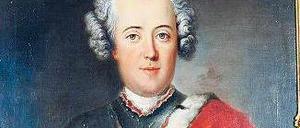 Im Porträt. Friedrich der Große als Kronprinz, gemalt von Antoine Pesne 1738.