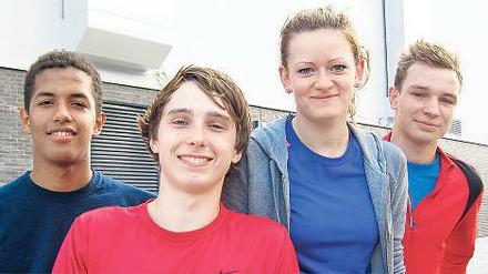 Nach der Deutschen nun die Europameisterschaft. Marvin Dogue, Fabian Liebig, Pia Adermann und Christian Zillekens (v. l.) starten in Bulgarien.