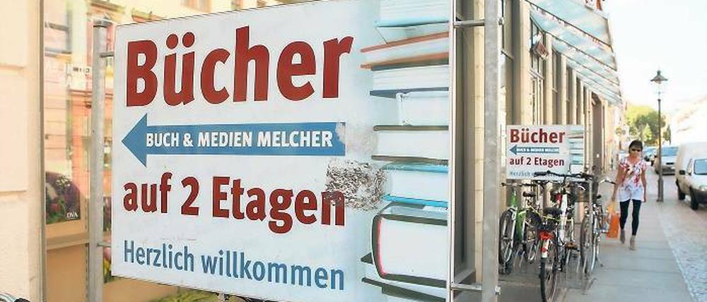 Nach sieben Jahren kommt das Aus. Nur noch bis zum 15. August kann man bei Melcher „Buch und Medien“ im Karstadt-Stadtpalais einkaufen gehen. Neuer Mieter wird die Drogeriekette „dm“.