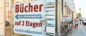 Nach sieben Jahren kommt das Aus. Nur noch bis zum 15. August kann man bei Melcher „Buch und Medien“ im Karstadt-Stadtpalais einkaufen gehen. Neuer Mieter wird die Drogeriekette „dm“.