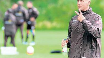 Wissenschaftlich. Trainer André Schubert setzt auf Belastungssteuerung.