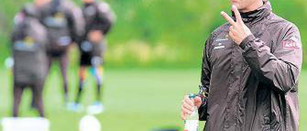 Wissenschaftlich. Trainer André Schubert setzt auf Belastungssteuerung.