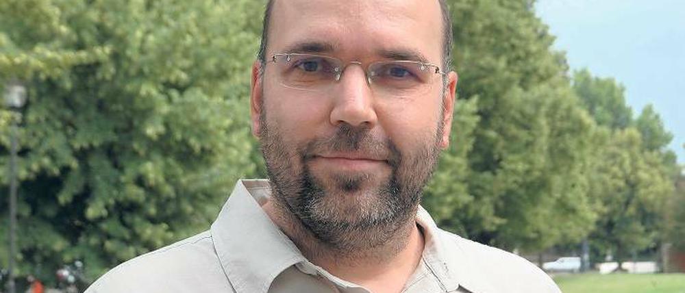Niklas Wanke, Vorsitzender des Tierschutzvereins Potsdam und Umgebung e.V..