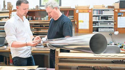 Uraltes Handwerk, mit moderner Forschung verbessert: Die Orgelbau-Firma Schuke aus Werder (Havel) hat damit bereits den Innovationspreis gewonnen und exportiert seine Instrumente weltweit.