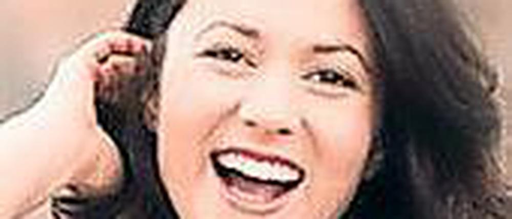 Am Anfang war ein Liederbuch. Die Sängerin Alina Manoukian.