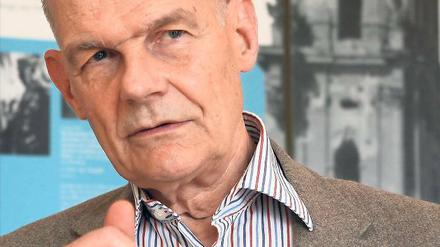 Burkhart Franck, Fördervereinschef und Oberst a.D. der Bundeswehr.