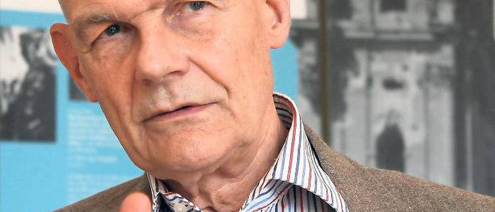 Burkhart Franck, Fördervereinschef und Oberst a.D. der Bundeswehr.