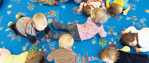 Platz zum Krabbeln. In der Gemeinde Michendorf sind in den vergangenen zwei Jahren 224 Kinder geboren worden. Jetzt gilt es, neue Betreuungsplätze zu schaffen.