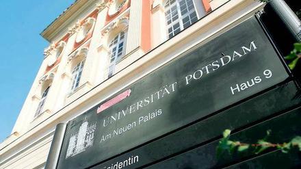 Im Zentrum. Die Universität Potsdam ist die größte im Land.