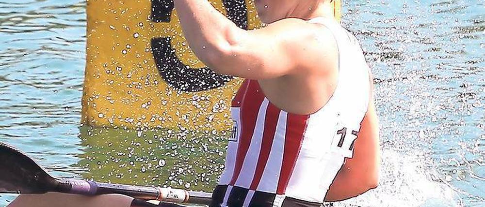 Glanzvolle Auftritte auf dem Jarunsee. Katrin Wagner-Augustin vom KC Potsdam wurde nach ihrer Babypause in Zagreb souverän zweifache Europameisterin.