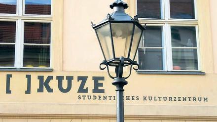 Kulturort. Das KuZe ist wichtiger Studenten-Treffpunkt in der Innenstadt.