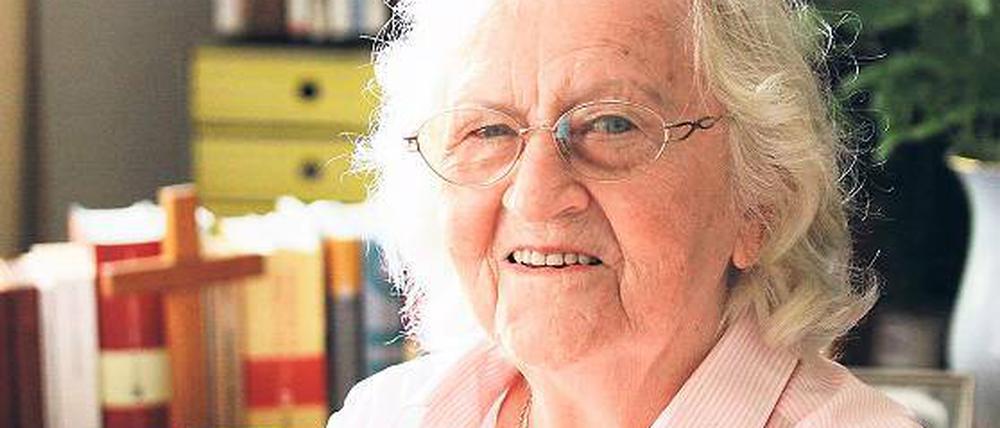Zeitungsmacherin. Brigitte Grell arbeitete für die „Potsdamer Kirche“.