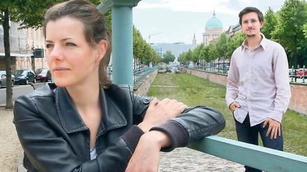 Mitten im Zentrum und doch verwaist. Wenn schon kein Wasser, dann soll Kultur in den Kanal fließen, sagen sich Anja Engel und Peter Degener.