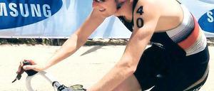 Will es allen zeigen. Christian Prochnow startet mit dem Team Triathlon Potsdam morgen in Darmstadt in der 1. Bundesliga und in der Deutschen Meisterschaft.