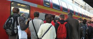 Auch betroffen von den Bauarbeiten: der Hauptbahnhof in Potsdam.