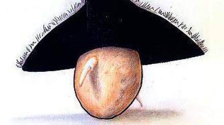Friedrich und seine Kartoffel. Wie Petra Kaster das Verhältnis sieht.