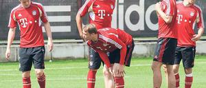 München liegt nicht in Südfrankreich. Toni Kroos, Manuel Neuer, Jerome Boateng und Mario Gomez (von links) reisen erst in ein paar Tagen zur Nationalmannschaft.
