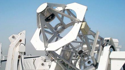 Ungekannte Detailtiefe. Durch ein innovatives Kühlsystem kann das Sonnenteleskop „Gregor“ am spanischen Observatorio del Teide auf Teneriffa ab sofort besonders genaue Bilder der Sonne liefern.