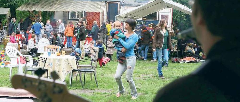 Alternativ: Zum Kultursonntag der Wagenhausburg kamen viele Gäste.