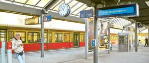 Abgehängt. Von Potsdam aus geht es mit der S-Bahn nur mit Störungen.