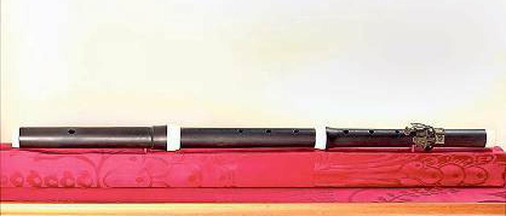 Die Flöte Friedrichs im Konzertsaal Schloss Sanssouci