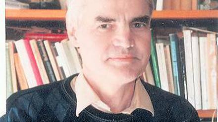 Bürgerrechtler Rudolf Tschäpe. Er starb am 14. April 2002.