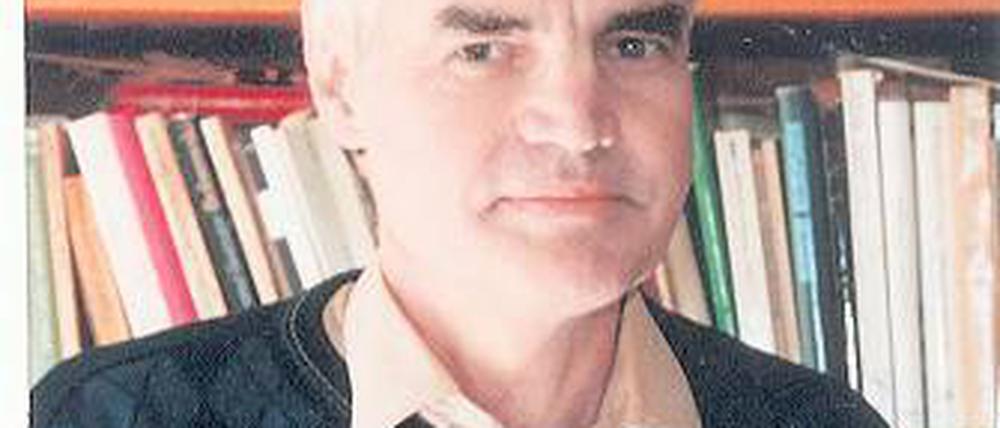 Bürgerrechtler Rudolf Tschäpe. Er starb am 14. April 2002.