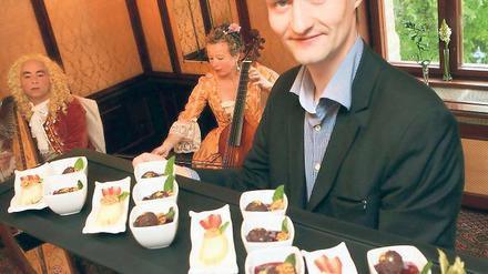 Historisch inspiriert. Ronny Pietzner bereitet preußische Delikatessen.