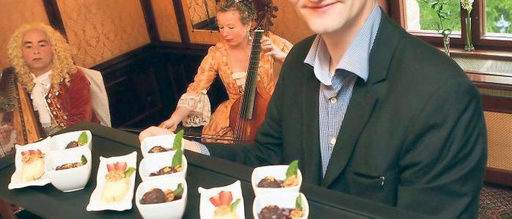 Historisch inspiriert. Ronny Pietzner bereitet preußische Delikatessen.