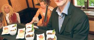 Historisch inspiriert. Ronny Pietzner bereitet preußische Delikatessen.