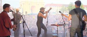 Die Potsdamer Band Hasenscheisse hat bereits mehrfach auf dem Rhythm-Against-Racism-Festival gespielt. Dieses Jahr zieht das Open Air in den Lustgarten.