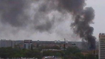 Der Brand auf dem RAW-Gelände.