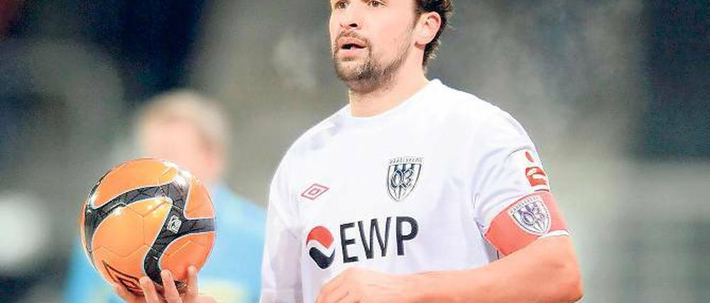 Mit ganz klarem Ziel. Zum Ende seiner sportlichen Laufbahn will Almedin Civa mit dem SV Babelsberg 03 unbedingt den Klassenerhalt in der Dritten Liga sichern.